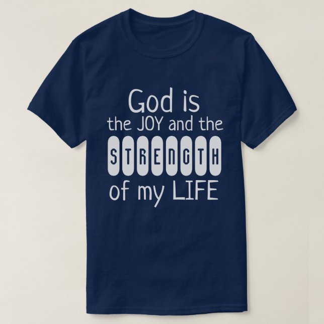 T-shirt de la collection de cadeaux de foi (Design devant)