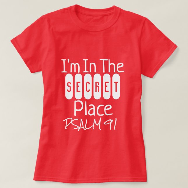 T-shirt de la collection de cadeaux de foi (Design devant)