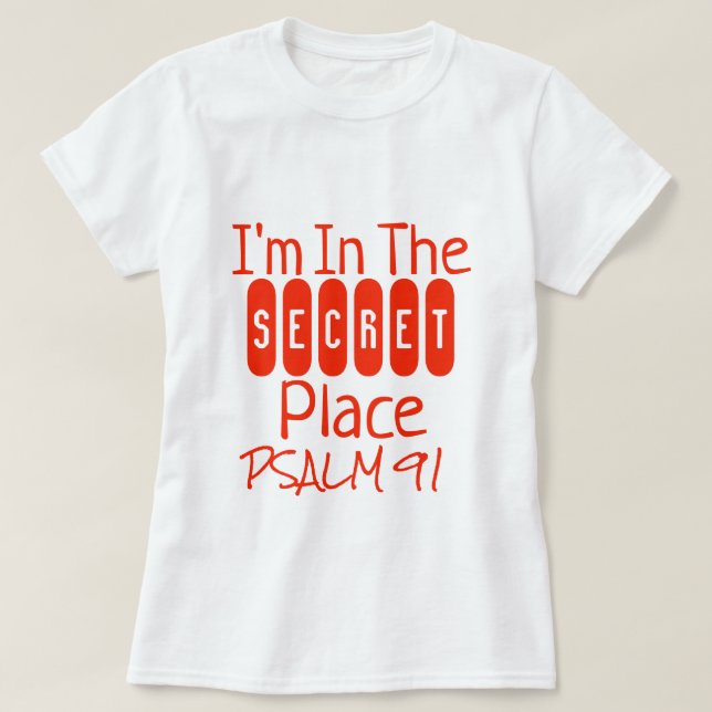 T-shirt de la collection de cadeaux de foi (Design devant)