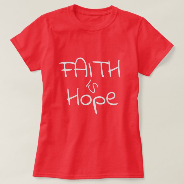 T-shirt de la collection de cadeaux de foi (Design devant)