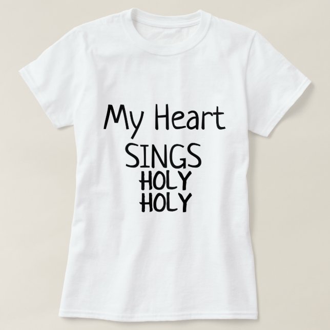 T-shirt de la collection de cadeaux de foi (Design devant)
