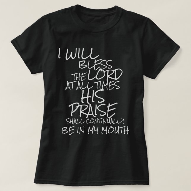T-shirt de la collection de cadeaux de foi (Design devant)