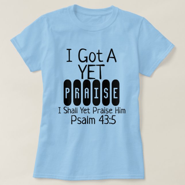 T-shirt de la collection de cadeaux de foi (Design devant)