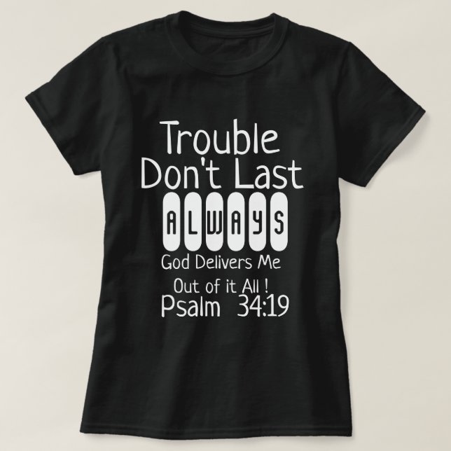 T-shirt de la collection de cadeaux de foi (Design devant)