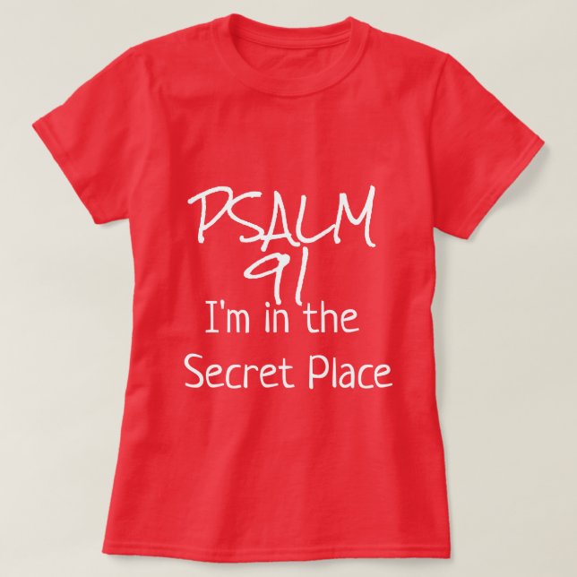 T-shirt de la collection de cadeaux de foi (Design devant)