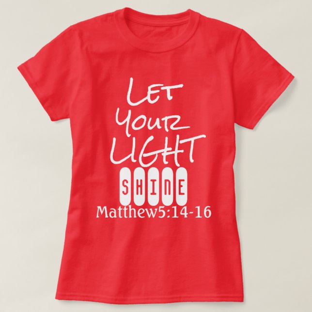 T-shirt de la collection de cadeaux de foi (Design devant)