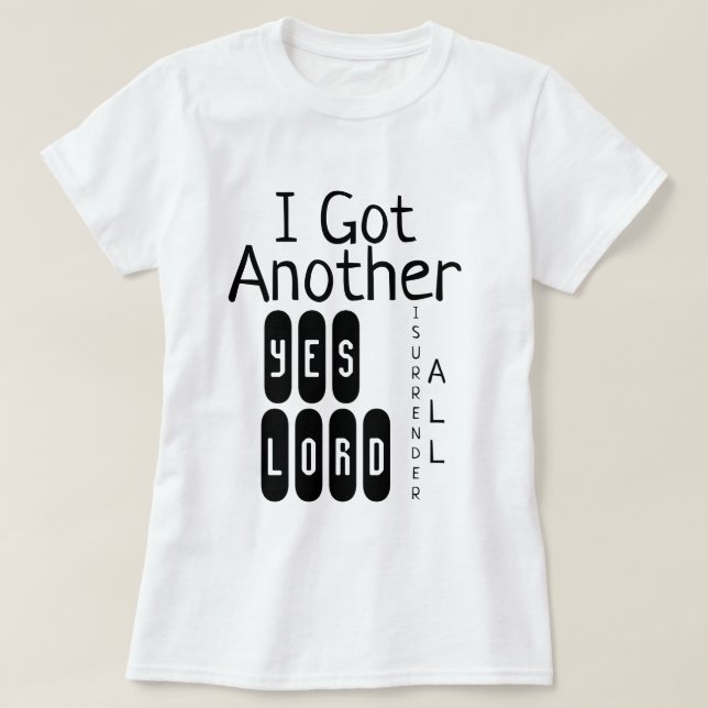 T-shirt de la collection de cadeaux de foi (Design devant)