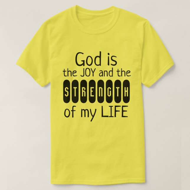 T-shirt de la collection de cadeaux de foi (Design devant)