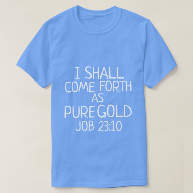 T-shirt de la collection de cadeaux de foi (Design devant)