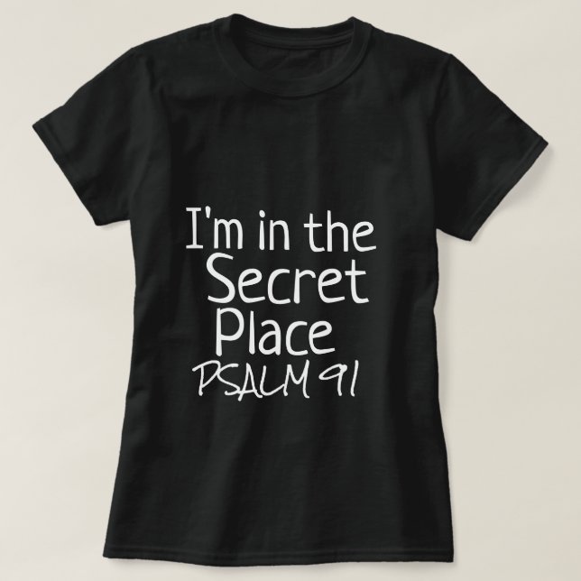 T-shirt de la collection de cadeaux de foi (Design devant)