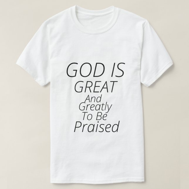 T-shirt de la collection de cadeaux de foi (Design devant)