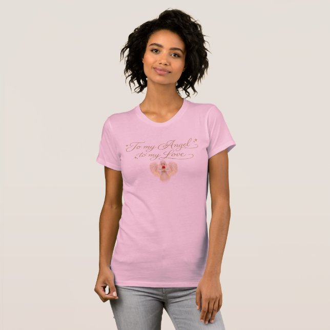 T-Shirt de la collection Foi angélique (Devant entier)