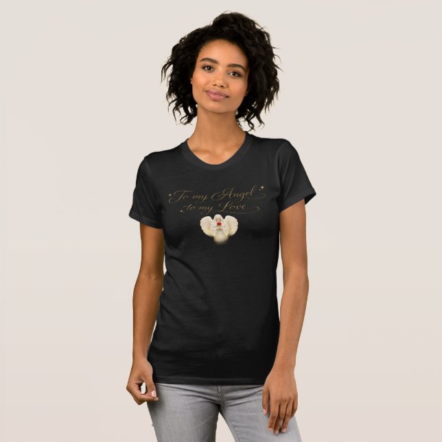 T-Shirt de la collection Foi angélique (Devant entier)