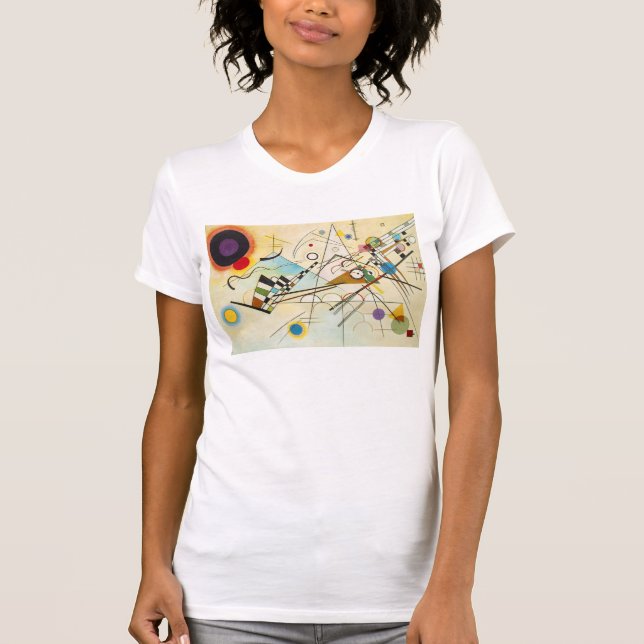 T-shirt de la composition VIII en Kandinsky (Devant)