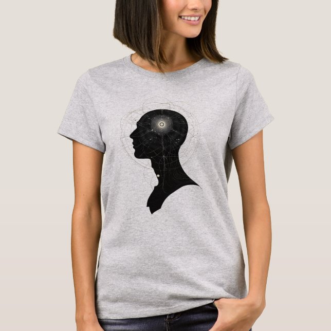 T-shirt de la conscience éclairée (Devant)