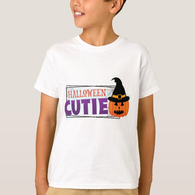 T-shirt de la coupe d'Halloween (Devant)
