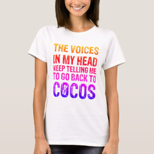 T-shirt de la dame de Coco Voices