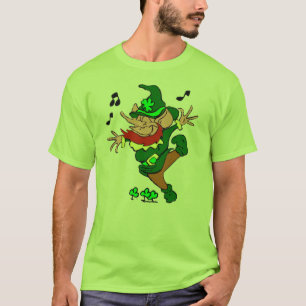 T-shirt de la danse irlandaise Leprechaun