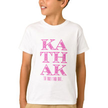 T-shirt de la danse Kathak