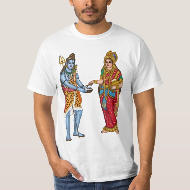 T-Shirt de la déesse Annapurna (Devant)