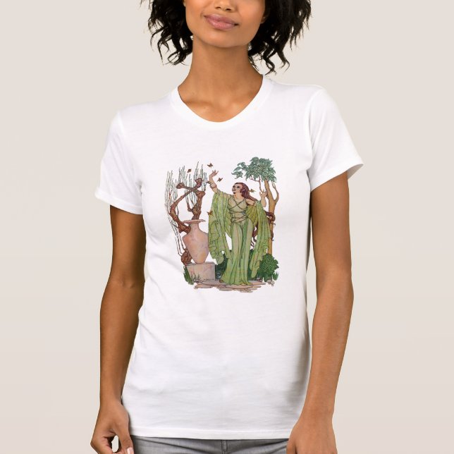 T-shirt de la déesse du printemps (Devant)
