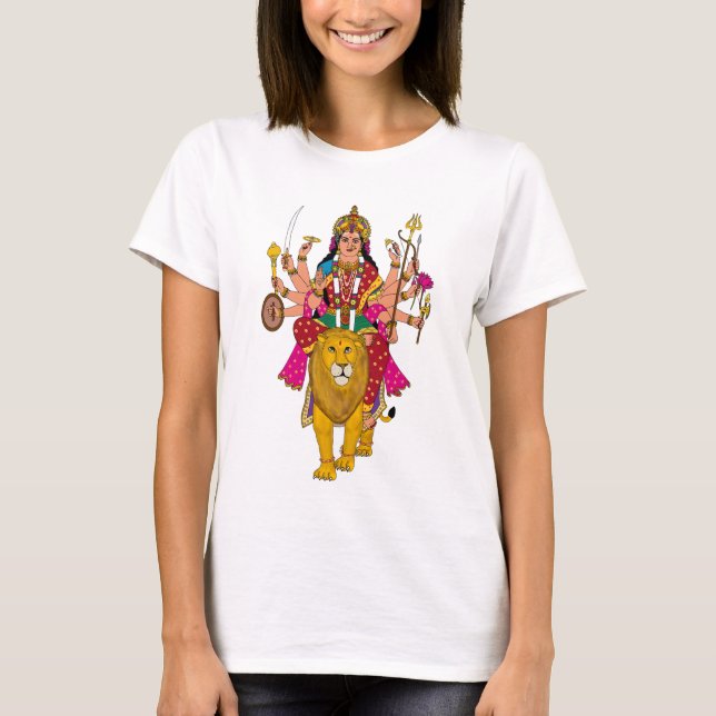 T-Shirt de la déesse Durga (Devant)