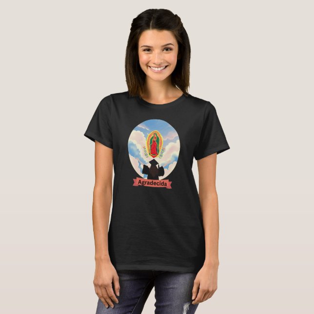 T-shirt de la doctorante Virgen de Guadalupe Agrad (Devant entier)