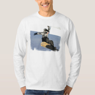T-shirt de la douille des hommes de lancement de