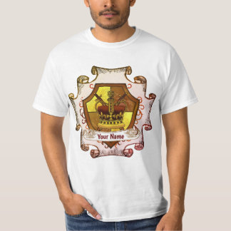 T-shirt de la famille de la Couronne