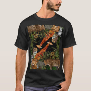 T-shirt de la faune africaine