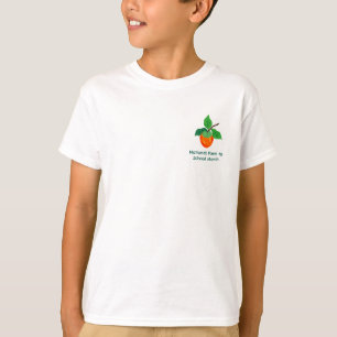 T-shirt de la ferme pour enfants à l'école Mois