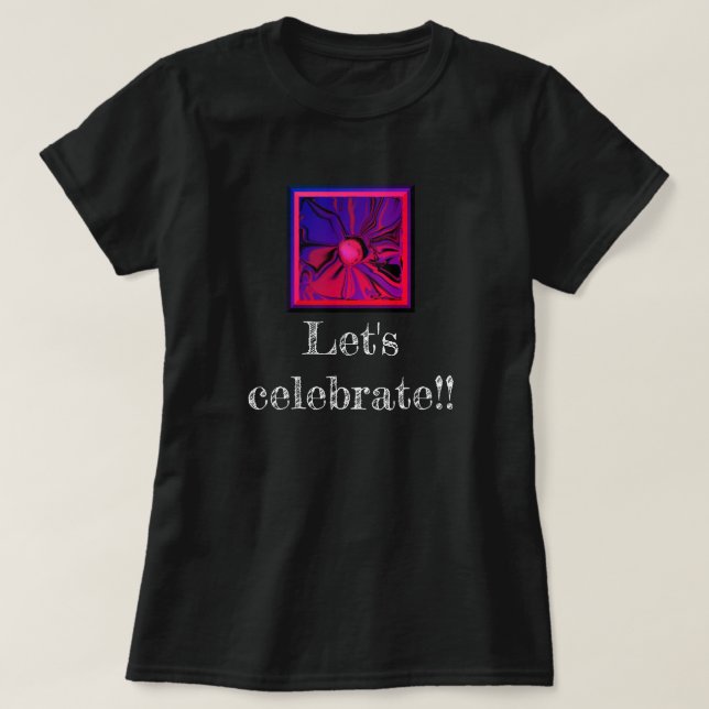 T-shirt de la fête (Design devant)
