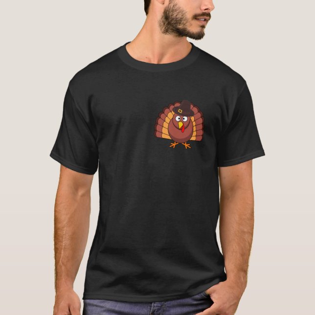 T-shirt de la fête de la dinde (Devant)