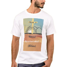 T-shirt de la fête de Pâques avec la Bible Verse