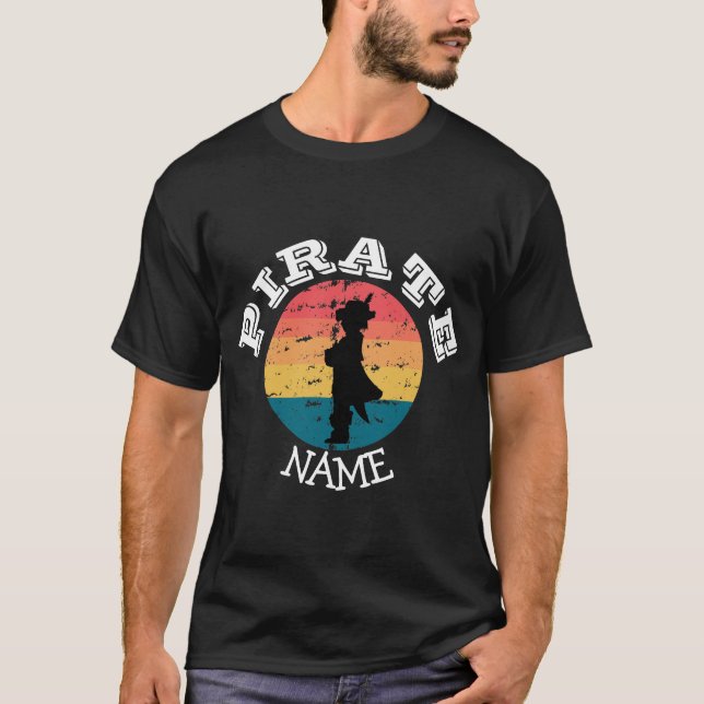 T-Shirt de la fête des garçons de Sunset Pirate (Devant)