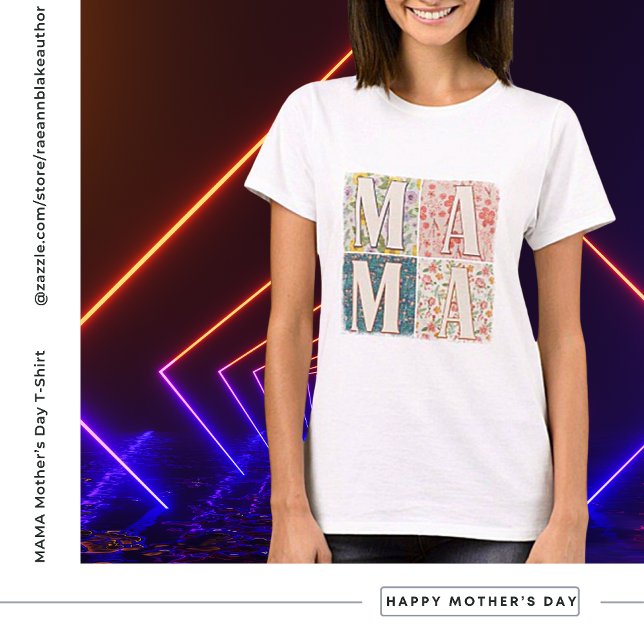 T-shirt de la Fête des Mères MAMA (Créateur téléchargé)