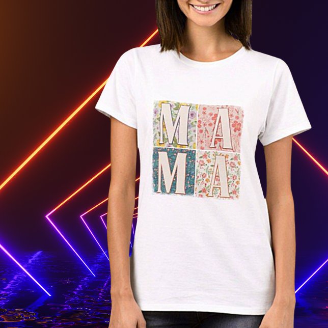 T-shirt de la Fête des Mères MAMA (Créateur téléchargé)
