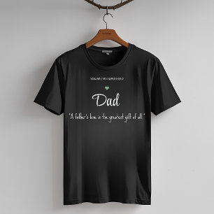 T-shirt de la Fête des Pères - Cadeau personnalisé