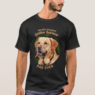 T-shirt de la Fête des pères du meilleur chien p