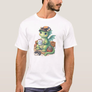 T-shirt de la fête des pères pour un sportif gamer