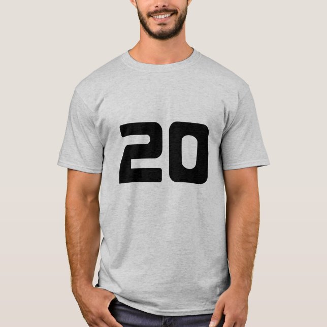 T-shirt de la fête du 20e anniversaire (Devant)