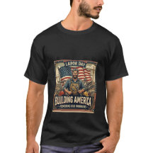 T-shirt de la fête du Travail Building America