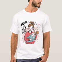 T-shirt de la Fête vintage des mères florales
