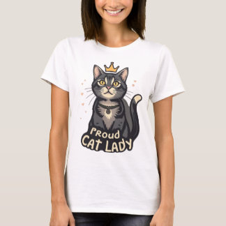 T-Shirt de la Fier Chat - Objet pour Feline Fanat