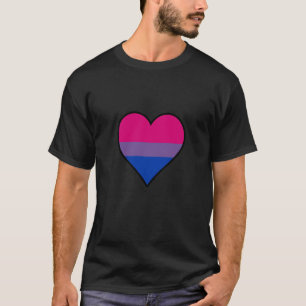 T-shirt de la fierté de la bisexualité