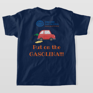 T-shirt de la fille CISV Austin "Gasolina" Energiz