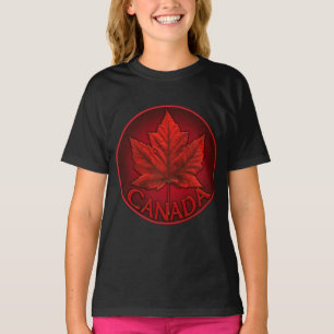 T-shirt de la Fille du Canada Bio Custom Canada Ch