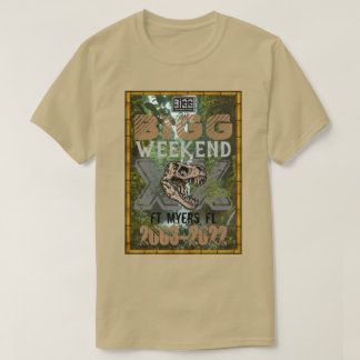 T-shirt de la fin de semaine de BiGG XX