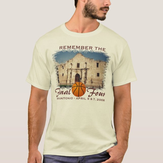 T-shirt de la finale quatre d'Alamo (Devant)