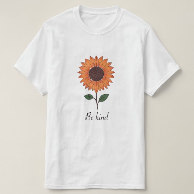 T-shirt de la "fleur de bonté" (Design devant)